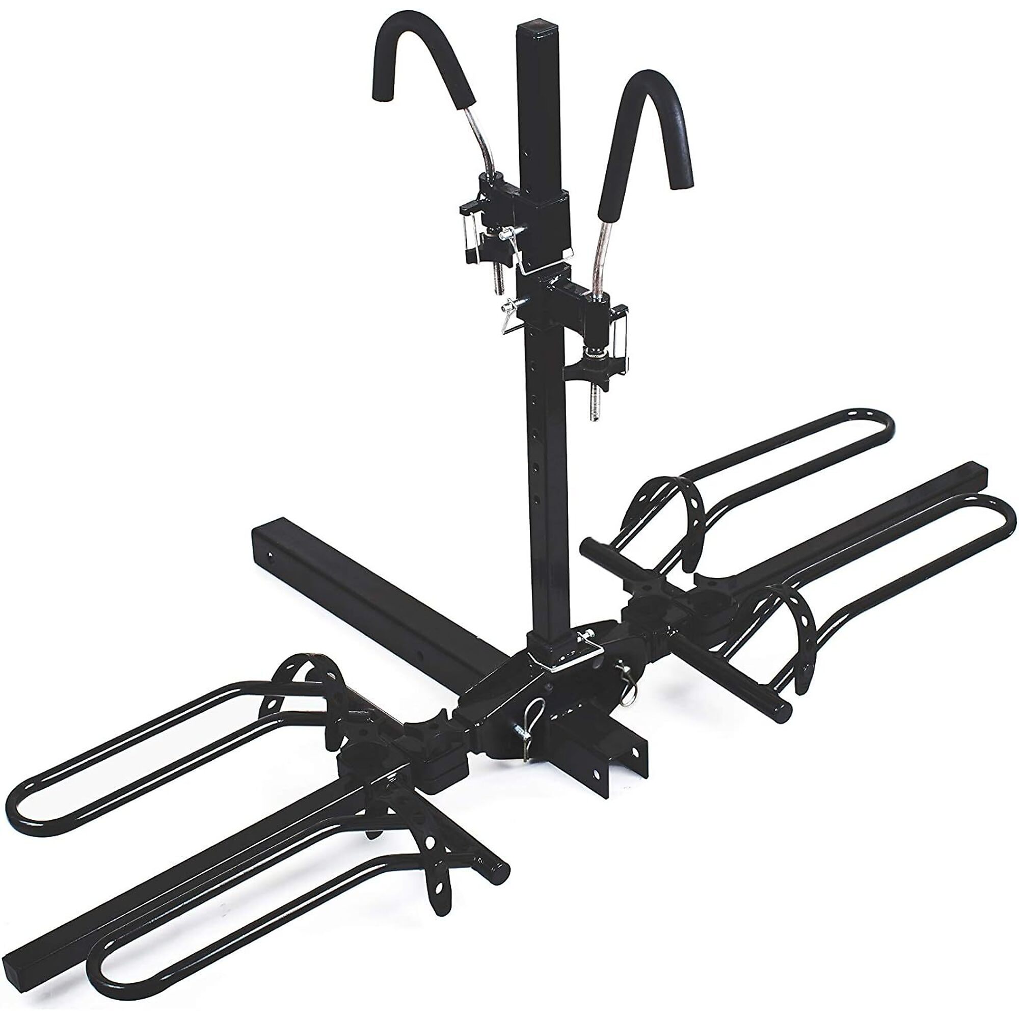 Avitec, Hitch Mount Bike Rack Platform Style 2-Bike, Bike Capacity 2 Load Capacity 75 lb, Model# BAC-110056